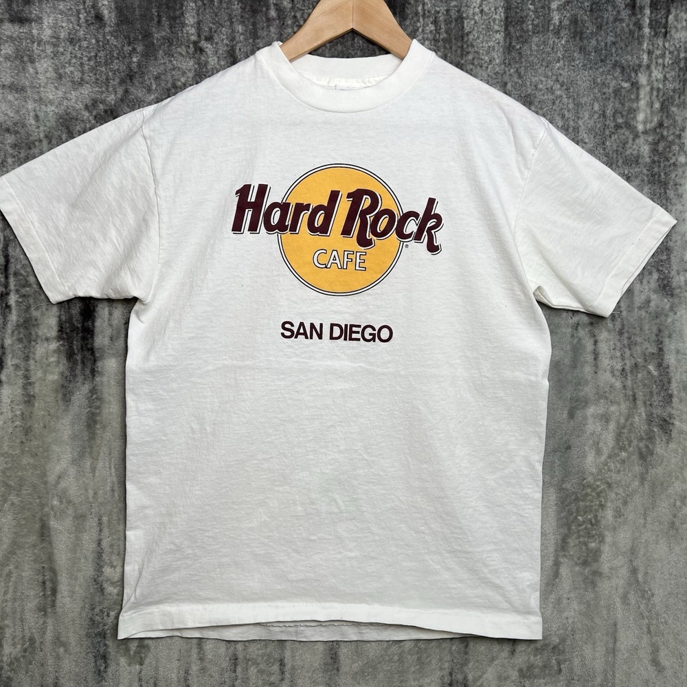 Vintage 90s Hard Rock Cafe San Diego Single Stitch T Shirt Large Souvenir